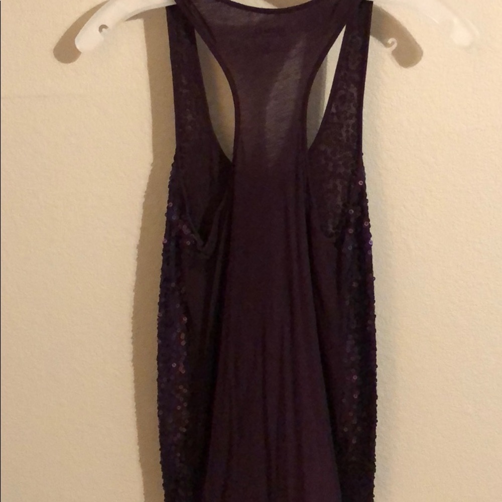 Purple sequin top - Picture 4 of 4